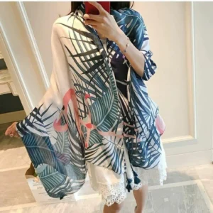 1690 ผ้าพันคอ ผ้าคลุมไหล่