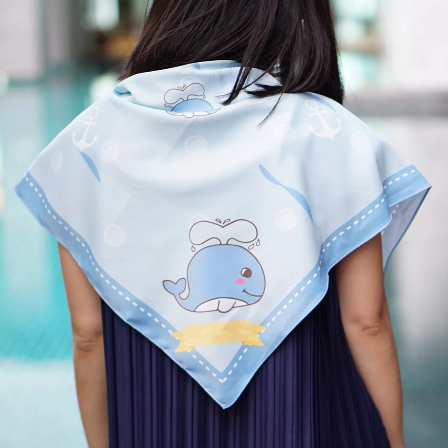 ผ้าพันคอ/ผ้าคลุมไหล่ ลายน่ารัก