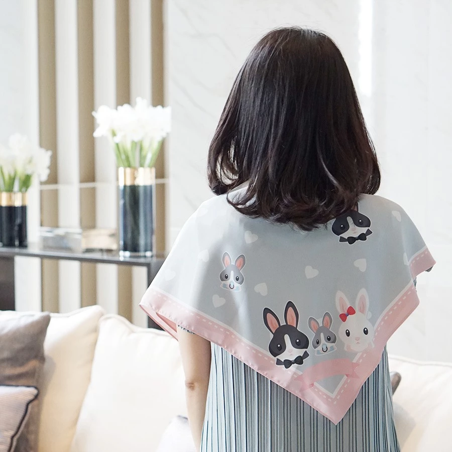 ผ้าพันคอ/ผ้าคลุมไหล่ ลายน่ารัก