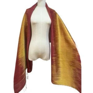 ผ้าคลุมไหล่ งานผ้าไหมแท้ 100%