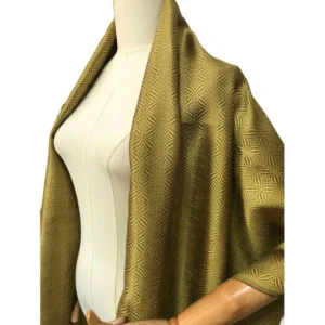 ผ้าคลุมไหล่ผ้าไหมยกดอกแท้ 💯%ย้อมด้วยสีธรรมชาติ