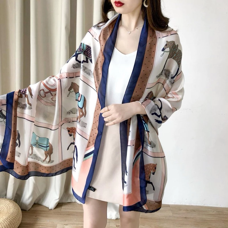 ผ้าพันคอ ผ้าคลุมไหล่ สินค้าพรีเมี่ยม